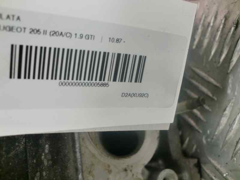 Recambio de culata para peugeot 205 cabriolet 1.9 cat referencia OEM IAM TUSJP4  104364