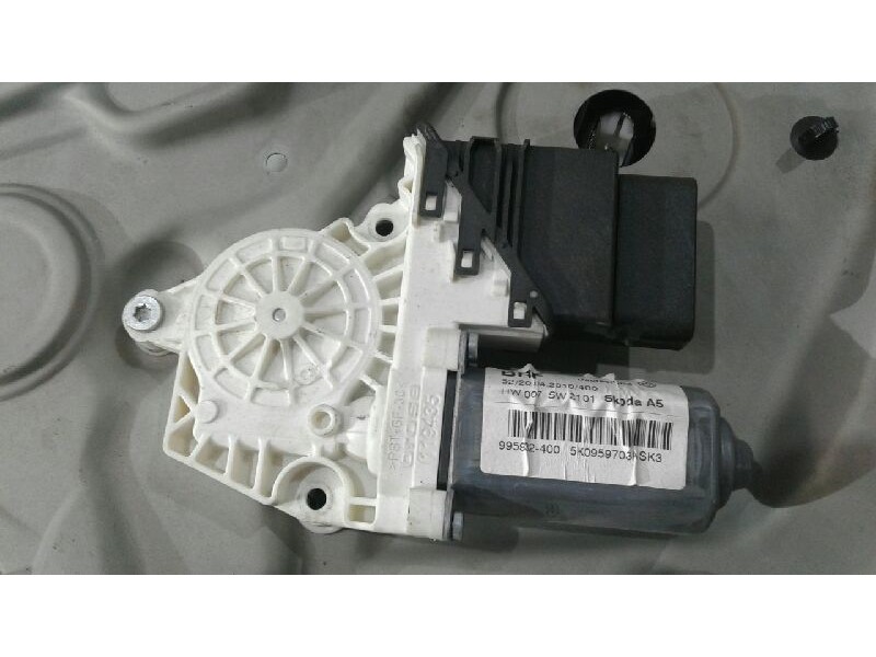 Recambio de elevalunas trasero izquierdo para skoda octavia berlina (1z3) elegance referencia OEM IAM 1Z0839655F  
