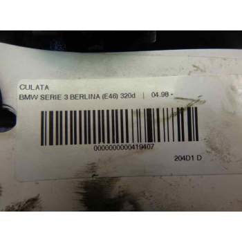 Recambio de culata para bmw serie 3 berlina (e46) 320d referencia OEM IAM 11127786361  