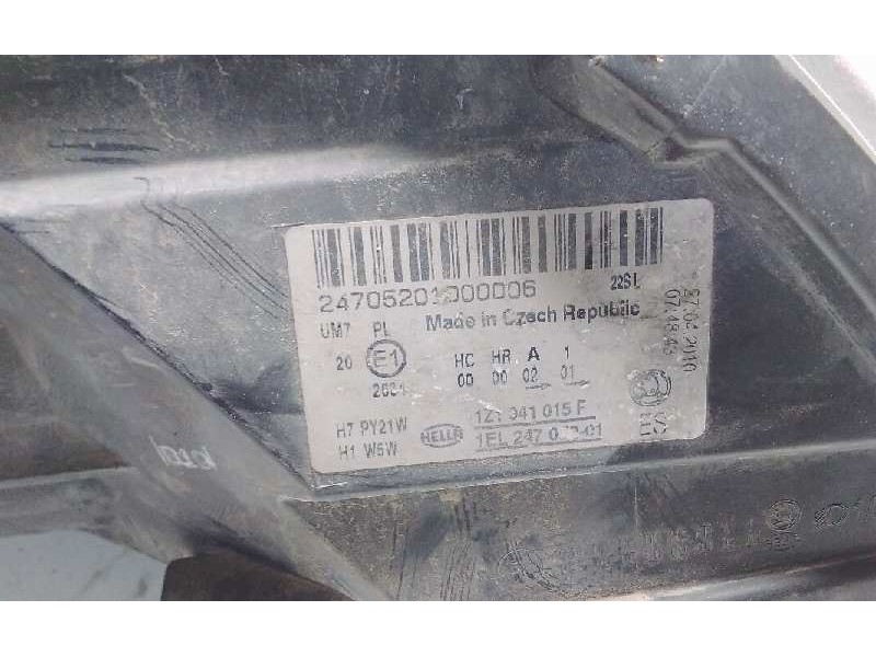 Recambio de faro izquierdo para skoda octavia berlina (1z3) elegance referencia OEM IAM 24705201000006  