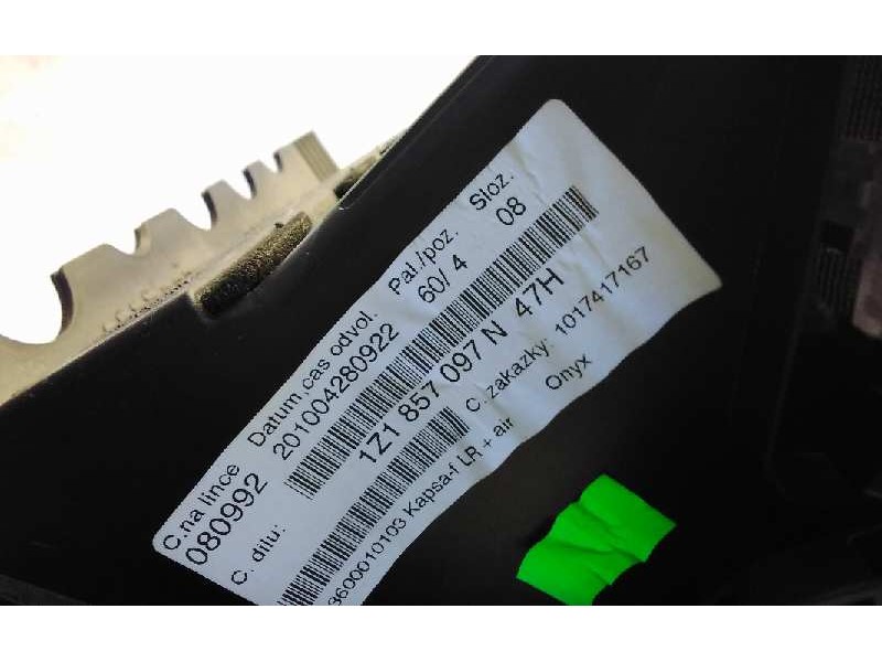 Recambio de guantera para skoda octavia berlina (1z3) elegance referencia OEM IAM 1Z1857097N  