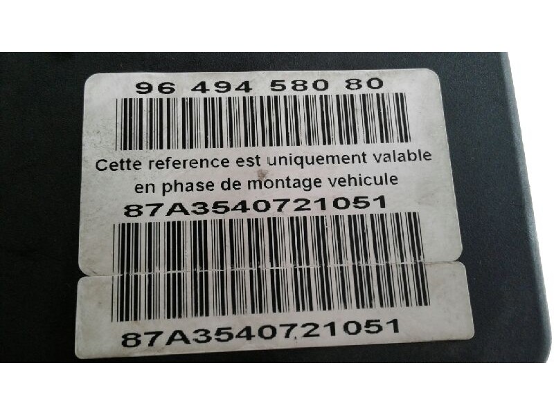 Recambio de abs para peugeot 307 (s1) xs referencia OEM IAM 0265950368  