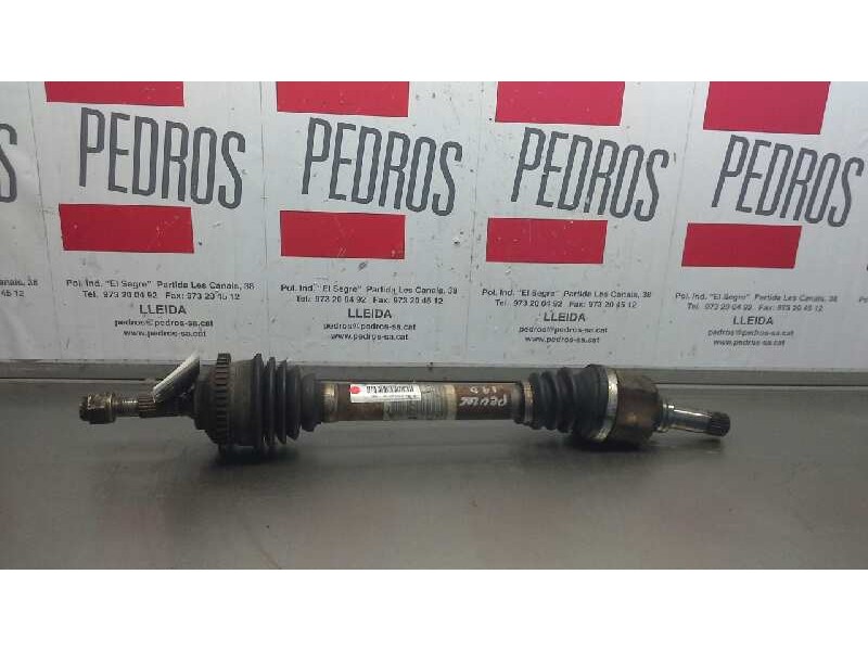 Recambio de transmision delantera izquierda para peugeot 206 berlina x-line referencia OEM IAM 9643647680  