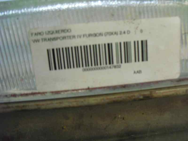 Recambio de faro izquierdo para volkswagen t4 transporter/furgoneta (mod. 1991) 2.4 diesel referencia OEM IAM   