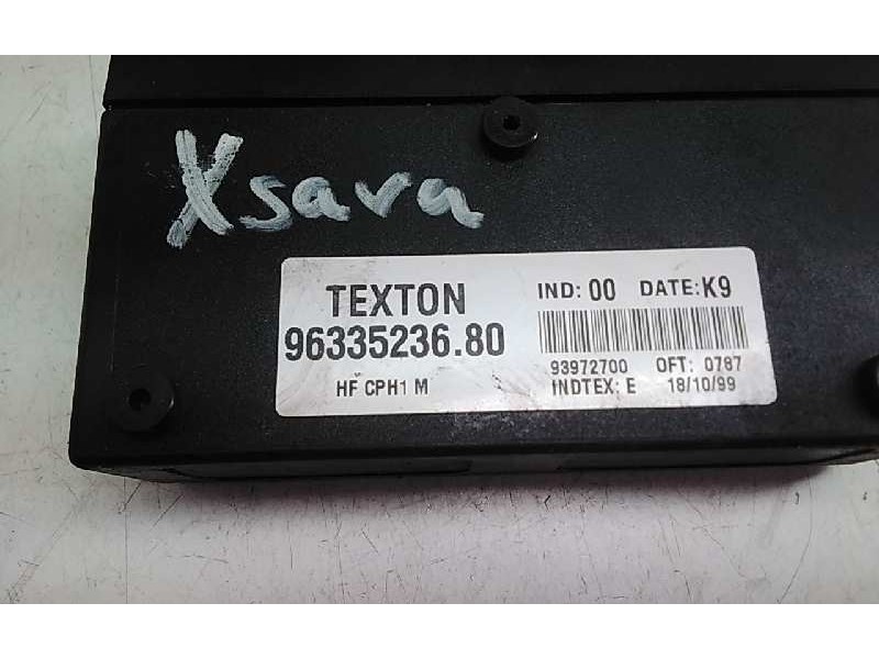 Recambio de modulo confort para citroen xsara berlina referencia OEM IAM 9633523680  