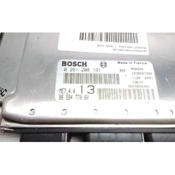 Recambio de centralita motor uce para peugeot 1007 dolce referencia OEM IAM 9658477080 0261208191 1039S07992