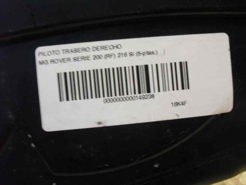 Recambio de piloto trasero derecho para mg rover serie 200 (rf) 216 si (5-ptas.) referencia OEM IAM XFB10088  