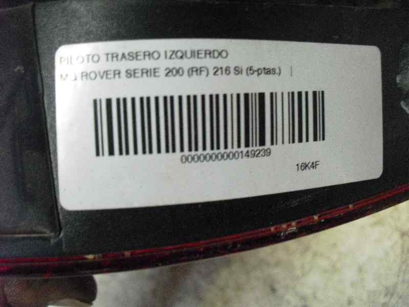Recambio de piloto trasero izquierdo para mg rover serie 200 (rf) 216 si (5-ptas.) referencia OEM IAM XFB10089  