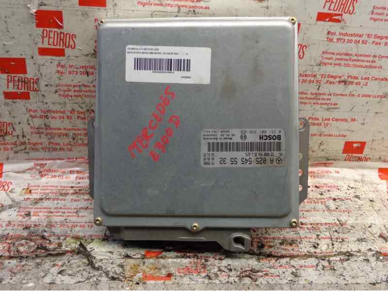 Recambio de centralita motor uce para mercedes clase e (w210) berlina diesel 3.0 turbodiesel cat referencia OEM IAM A0255455532 