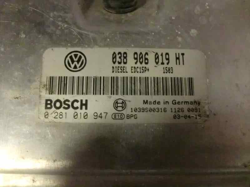Recambio de centralita motor uce para seat ibiza (6l1) 1.9 tdi referencia OEM IAM 0281010947 BOSCH 104571