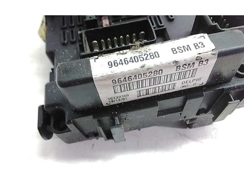 Recambio de caja fusibles para peugeot 307 (s1) 2.0 hdi cat referencia OEM IAM 9646405280  