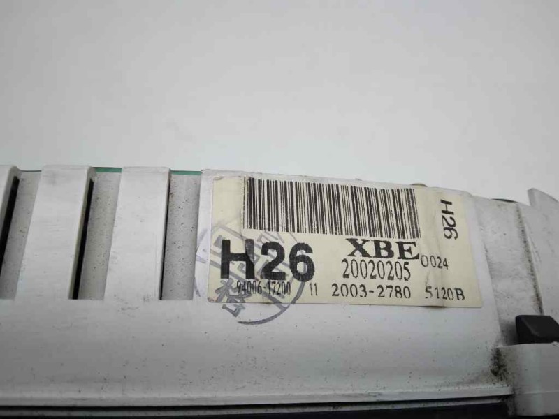 Recambio de cuadro instrumentos para hyundai matrix (fc) 1.5 crdi gls referencia OEM IAM 78817130  