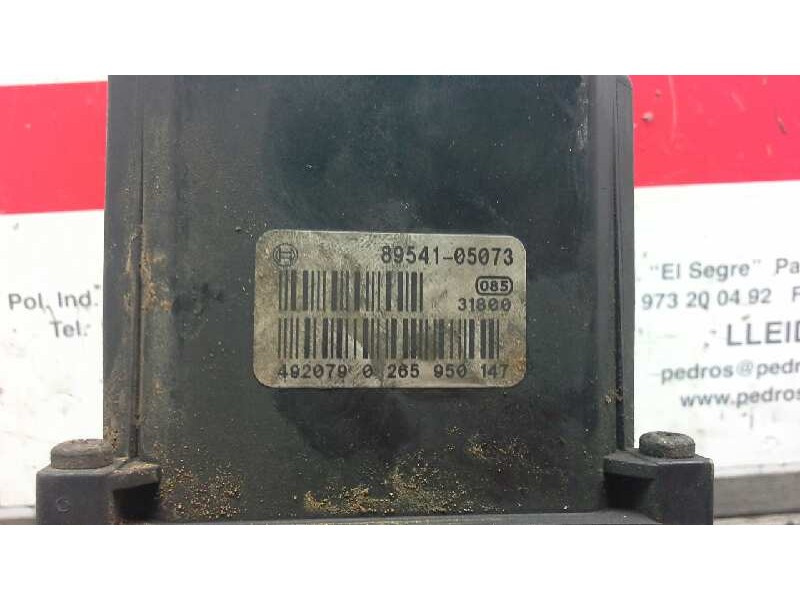 Recambio de abs para toyota avensis wagon (t25) 2.0 d-4d sol referencia OEM IAM 0265225319  