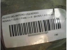 Recambio de piloto delantero izquierdo para renault clio i fase i+ii (b/c57) 1.9 d chipie referencia OEM IAM    2