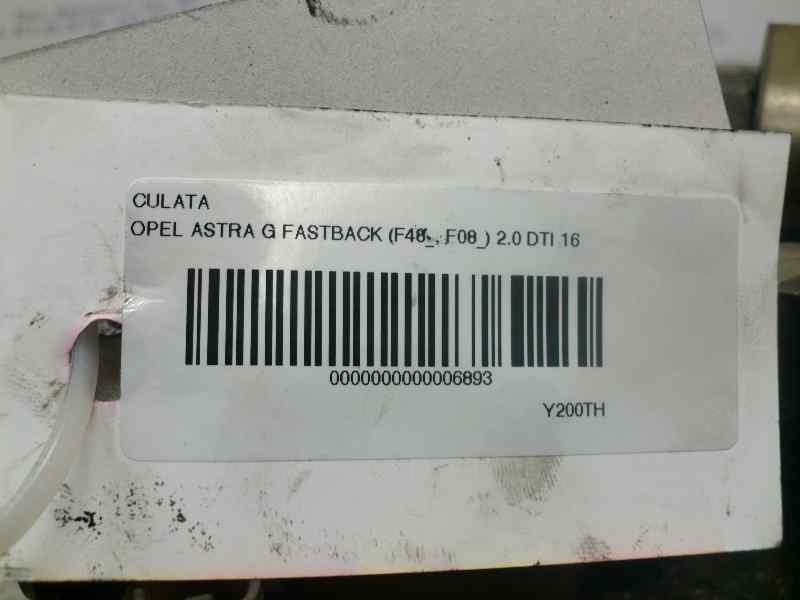 Recambio de culata para opel astra g berlina 2.0 dti referencia OEM IAM R9128018  105171