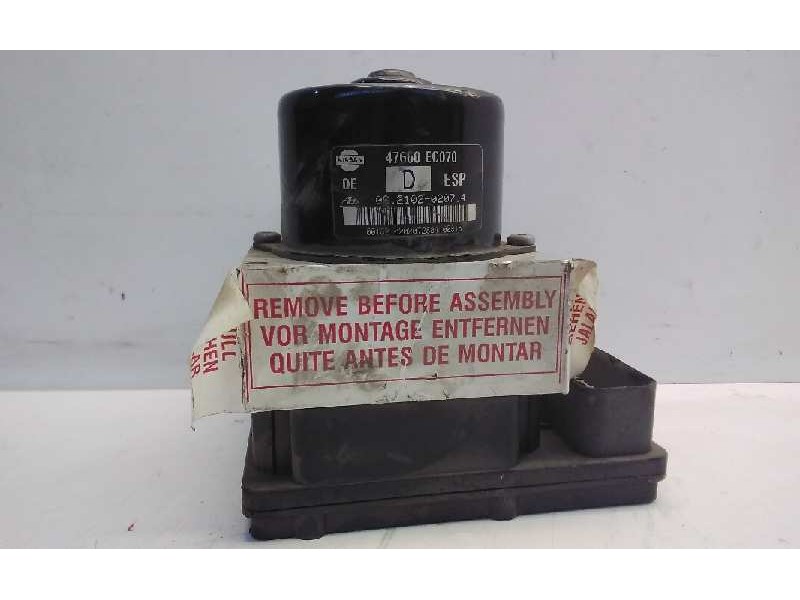 Recambio de centralita abs para nissan pathfinder (r50) referencia OEM IAM 06210903283/47660EC070/  