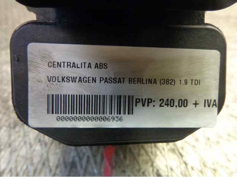 Recambio de centralita abs para volkswagen passat berlina (3b2) 1.9 tdi referencia OEM IAM 0265216559 BOSCH 105207