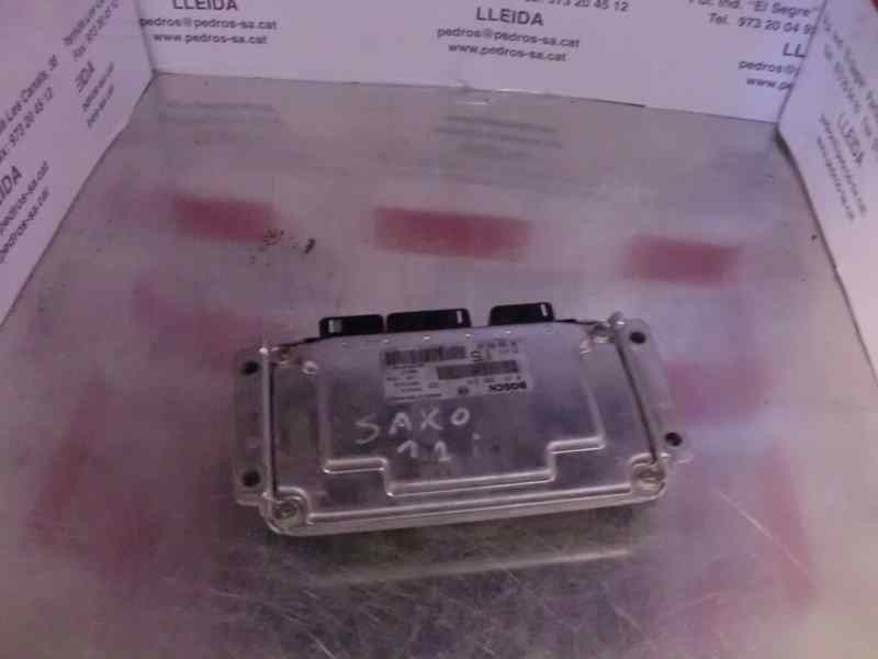 Recambio de centralita motor uce para citroen saxo 1.1 referencia OEM IAM 0261206246 346 105216