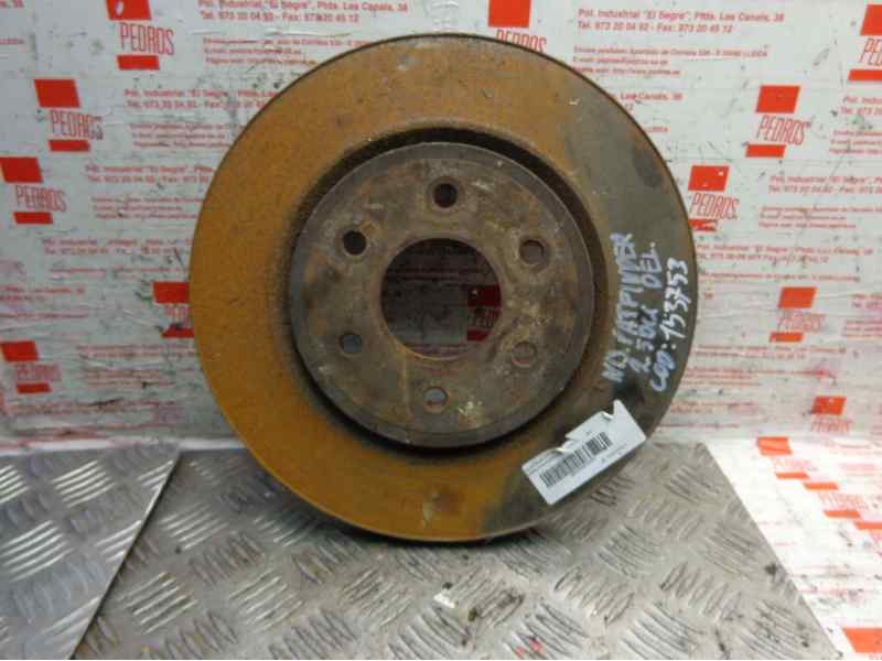 Recambio de disco freno delantero para nissan pathfinder (r51) 2.5 dci le referencia OEM IAM 402065X00A  