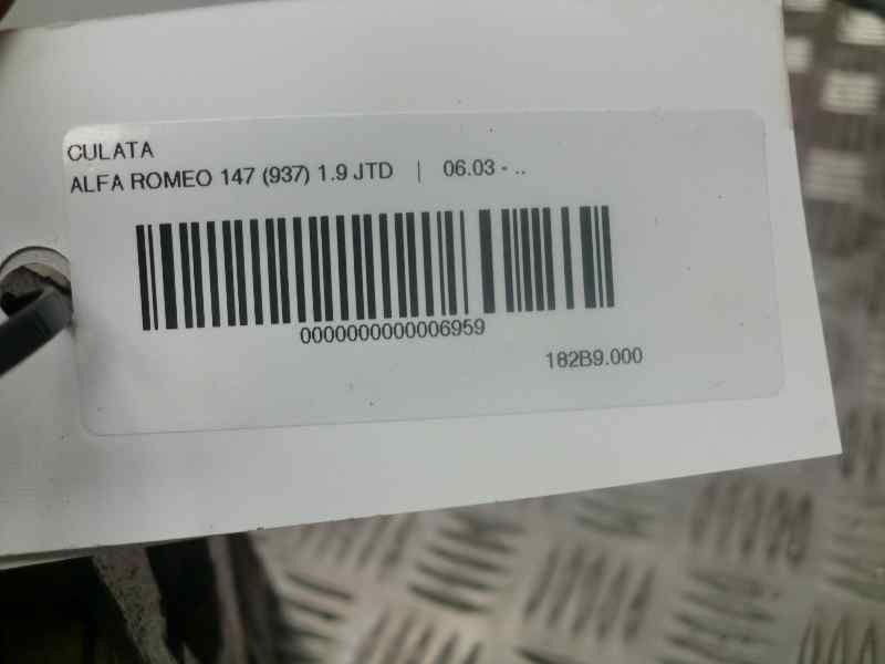 Recambio de culata para alfa romeo 147 (190) 1.9 jtd cat referencia OEM IAM 0A59C1804  105220