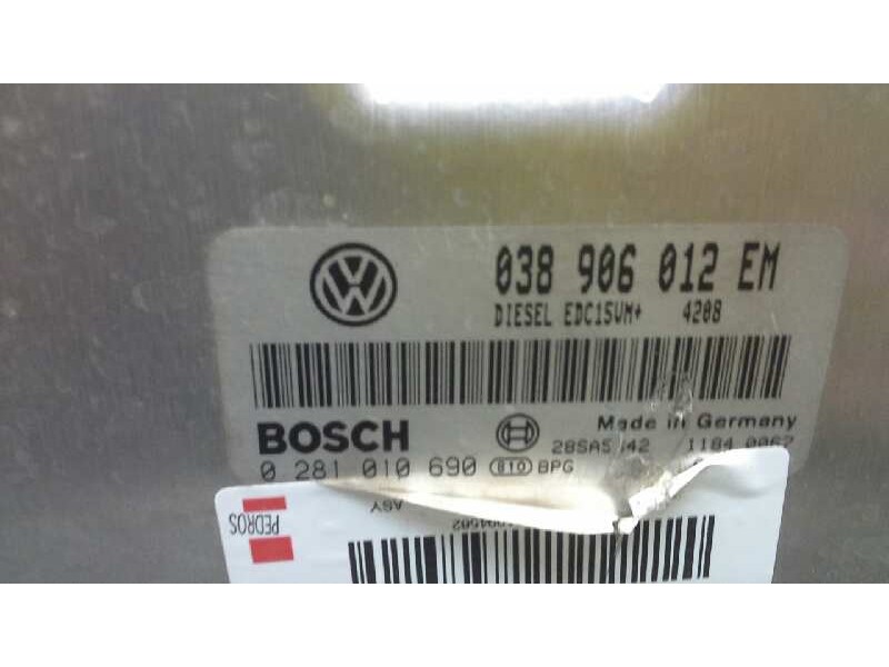 Recambio de centralita motor uce para seat ibiza (6l1) stella referencia OEM IAM 0281010690 279 