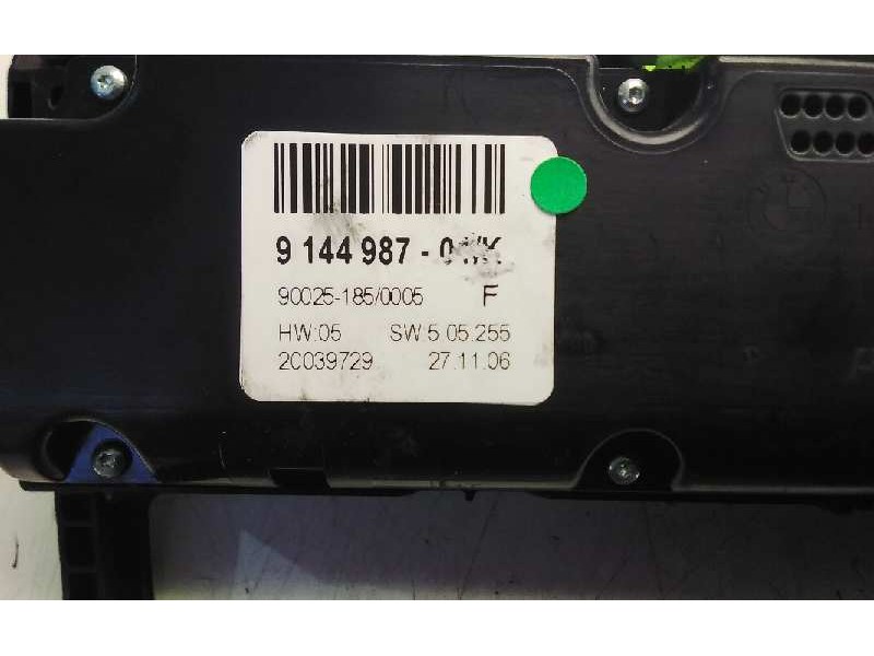 Recambio de mando climatizador para bmw x6 (e71) 3.0d referencia OEM IAM 11419110DE  