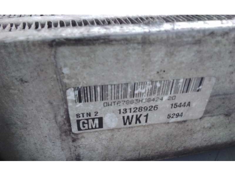 Recambio de intercooler para opel astra h berlina cosmo referencia OEM IAM 13128927WK1  