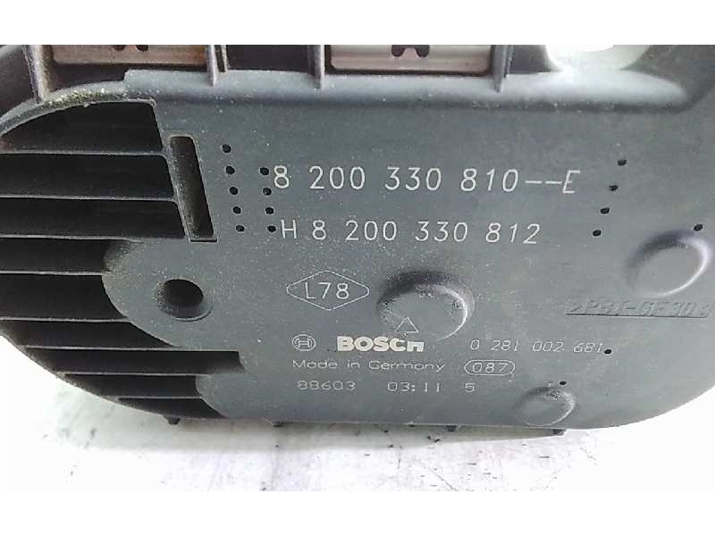 Recambio de cuerpo de mariposa para renault laguna grandtour iii dynamique referencia OEM IAM 8200330812  