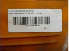 Recambio de piloto delantero derecho para ford sierra berlina 2.9 v6 cat referencia OEM IAM    2