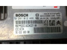 Recambio de centralita motor uce para citroen xsara picasso 1.6 hdi 90 lx plus referencia OEM IAM 0281012468 9663268380  2