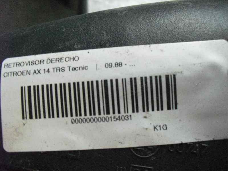 Recambio de retrovisor derecho para citroen ax 14 trs tecnic referencia OEM IAM   