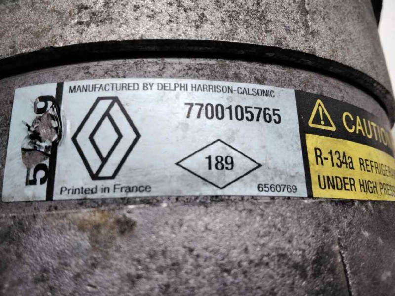 Recambio de compresor aire acondicionado para renault scenic rx4 (ja0) 2.0 16v referencia OEM IAM 7700105765 6560769 
