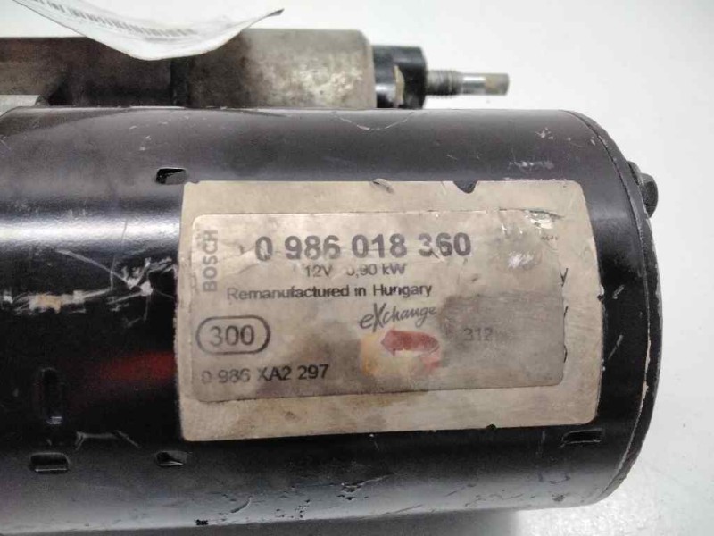 Recambio de motor arranque para renault scenic rx4 (ja0) 2.0 16v referencia OEM IAM 0986018360 0986XA2297 