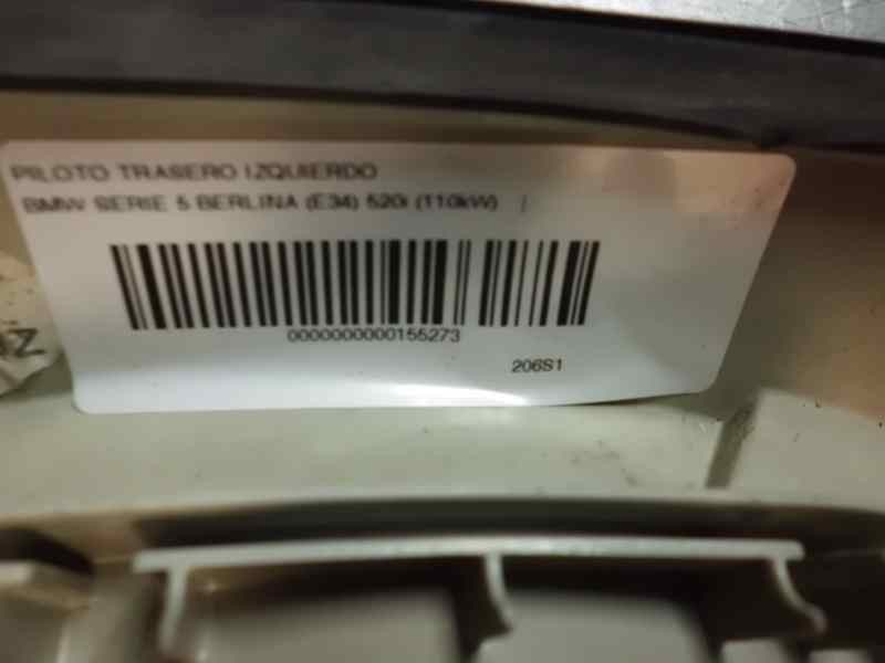 Recambio de piloto trasero izquierdo para bmw serie 5 berlina (e34) 520i (110kw) referencia OEM IAM   