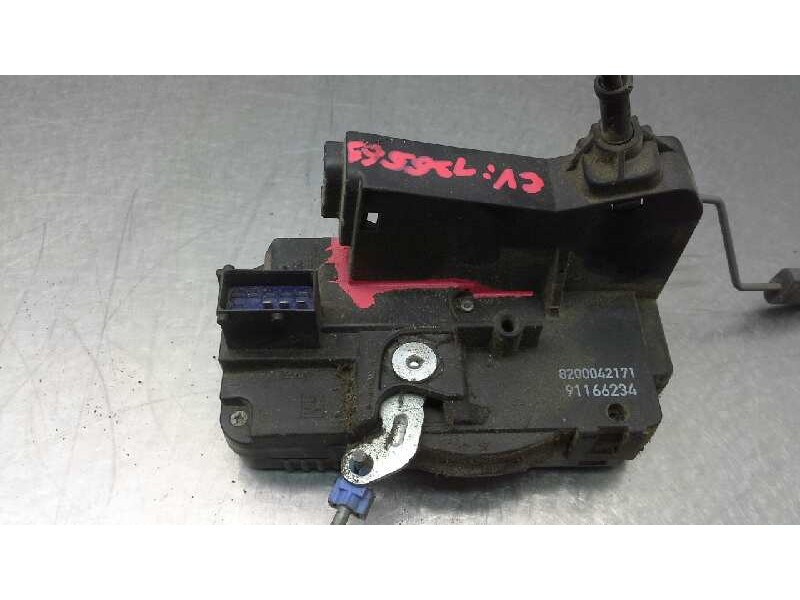 Recambio de cerradura puerta delantera derecha para renault trafic caja cerrada (ab 4.01) l1h1 caja cerrada, corto referencia OE