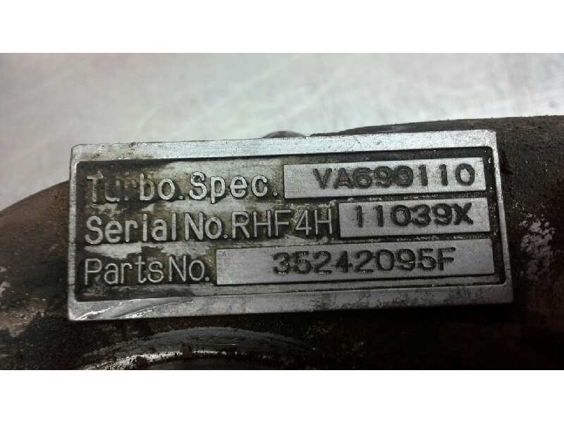 Recambio de turbocompresor para chrysler voyager (rg) 2.5 crd cat referencia OEM IAM 35242095F  