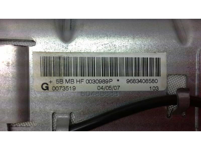 Recambio de airbag delantero derecho para peugeot 207 x-line referencia OEM IAM 9683408580  