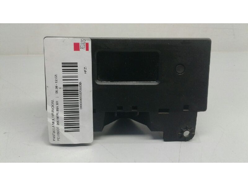 Recambio de pantalla multifuncion para peugeot 206 berlina xr referencia OEM IAM   