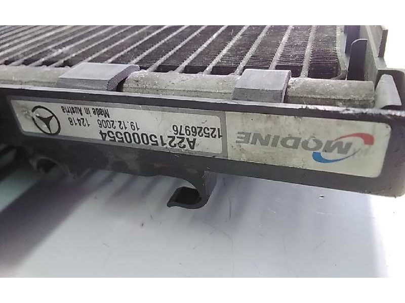 Recambio de condensador / radiador aire acondicionado para mercedes clase s (w221) berlina 320 / 350 cdi (221.022) referencia OE