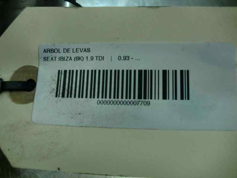 Recambio de arbol de levas para seat ibiza (6k) 1.9 tdi referencia OEM IAM   105867
