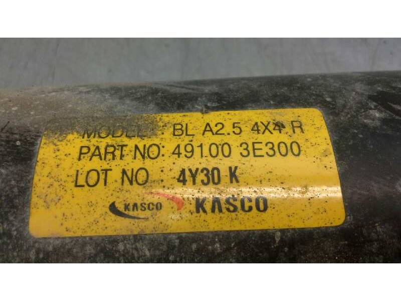 Recambio de cardan trasero para kia sorento 2.5 crdi ex referencia OEM IAM 491003E300  