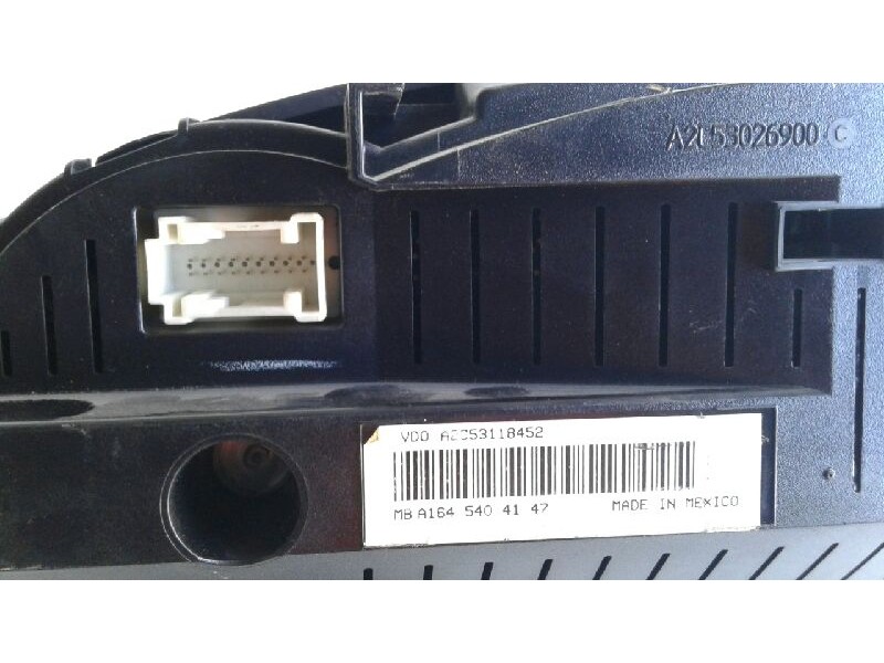 Recambio de cuadro instrumentos para mercedes clase m (w164) ml 350 cdi (164.122) referencia OEM IAM A2C53118452  