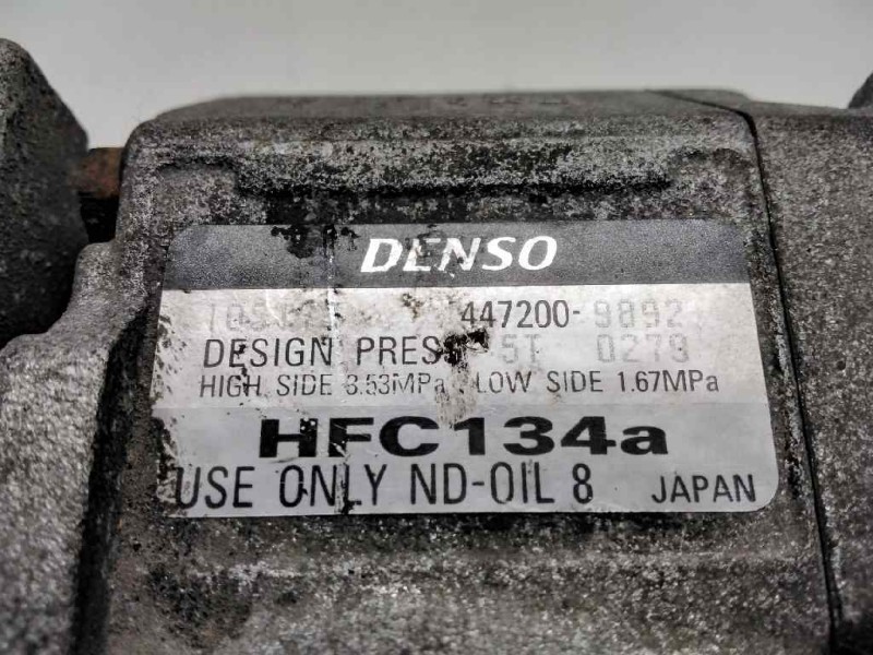 Recambio de compresor aire acondicionado para honda accord berlina (cg7-9/ch1-7) 1.8i ls (cg8) referencia OEM IAM 4472009892  