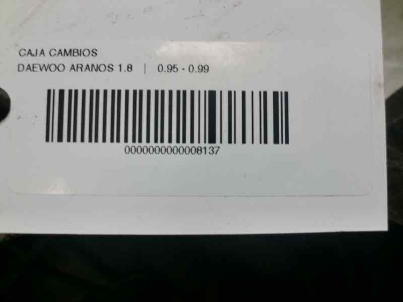 Recambio de caja cambios para daewoo aranos 1.8 referencia OEM IAM   106182