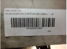 Recambio de faro derecho para volkswagen polo berlina (6n1) 1.4 referencia OEM IAM    2