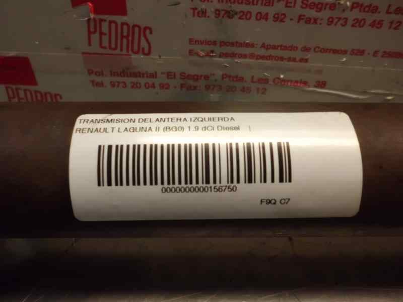 Recambio de transmision delantera izquierda para renault laguna ii (bg0) 1.9 dci diesel referencia OEM IAM   
