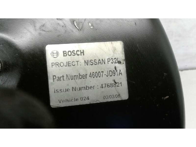Recambio de servofreno para nissan qashqai (j10) 2.0 dci turbodiesel cat referencia OEM IAM   106212