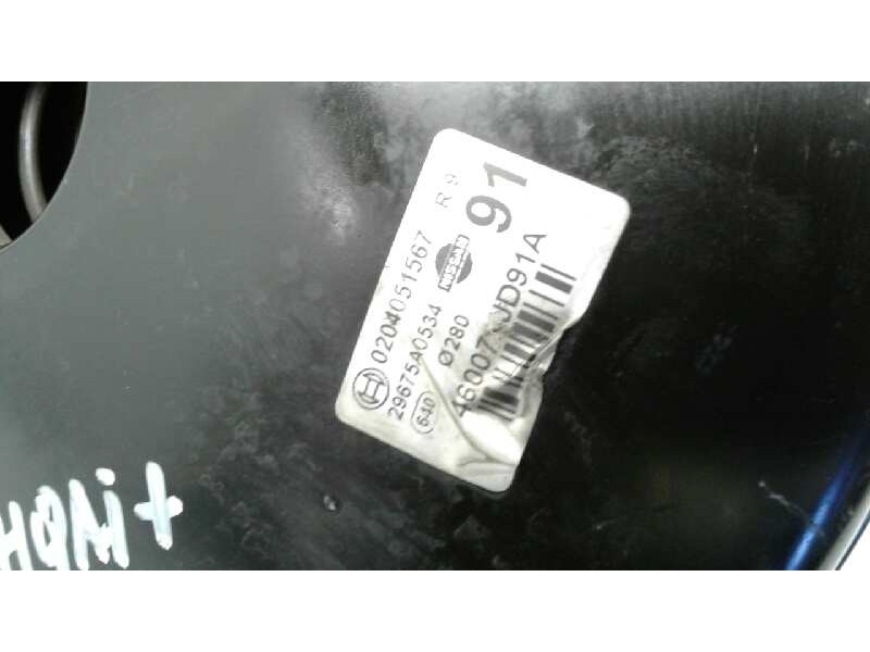 Recambio de servofreno para nissan qashqai (j10) 2.0 dci turbodiesel cat referencia OEM IAM   106212