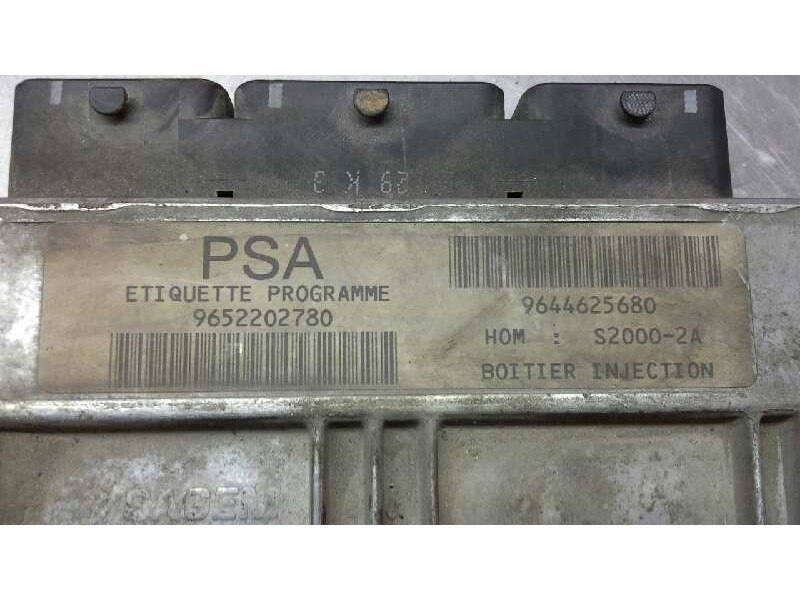 Recambio de centralita motor uce para peugeot 206 berlina x-line referencia OEM IAM 9644625680 9652202780 S2000-2A