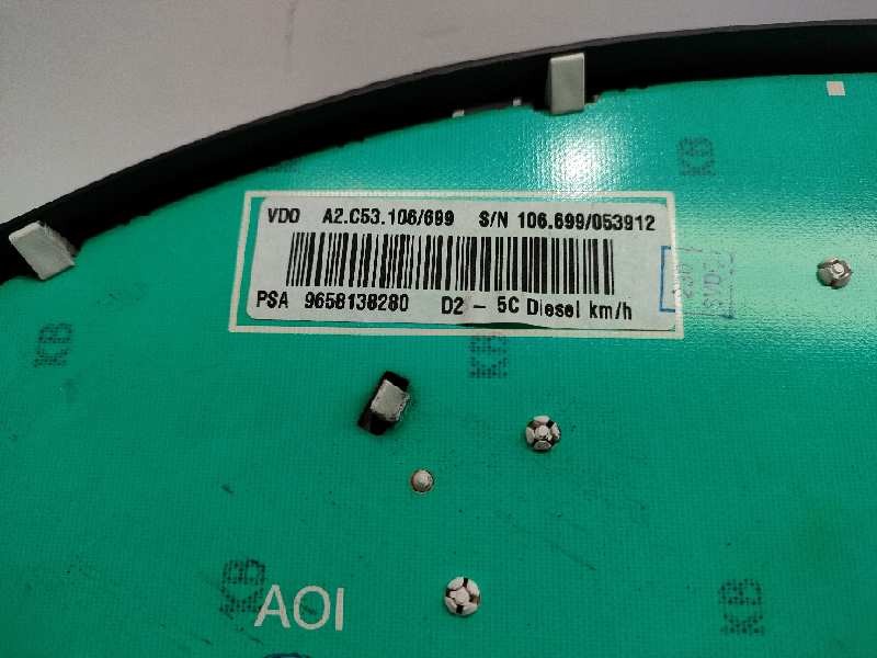 Recambio de cuadro instrumentos para peugeot 407 sw st confort referencia OEM IAM 9658138280  